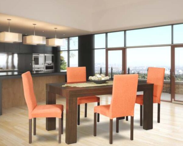 Mesa De Cocina- Comedor Melamina Dolfin 160 X 86