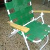 Sillon Reposera De Niño Infantil. Caño Pintado Y Tela Rafia