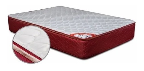 Colchón 2 Plazas Resortes 140 X 190 Red Spring Pillow- Gani