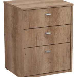 D_601899-MLA80327611681_102024-F.jpg Mesa De Luz Nature Melamina 3 Cajones Mosconi Mate Nebraska Gris