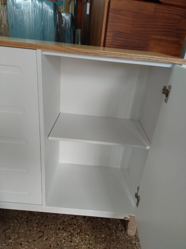 Recibidor 2 Puertas Amsterdam 100 X 90 X 40 Laqueado Paraiso