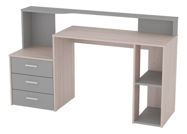 Escritorio Organizador Con 3 Cajones 150 X 90 X 45- Oes 107