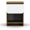 Mesa De Luz Para Sommier 1 Cajon- 1 Estante Cod. 732270