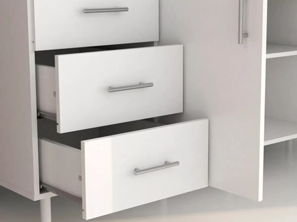 D_606662-MLA73777306887_012024-F.jpg Bajo Mesada 2 Puertas, 3 Cajones 120 X 50 X 82 Cod 10132