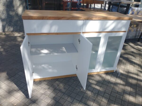 D_608331-MLA49876525183_052022-F.jpg Bahiut Vajillero Organizador- 4 Puertas- 2 Cajones 140-90-40