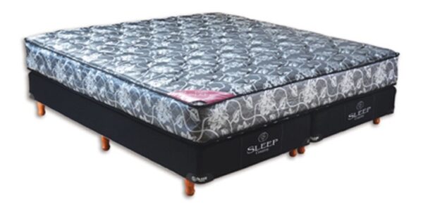 Conjunto Sommier Resortes Millenium 1.40-1.90 Sleep Country