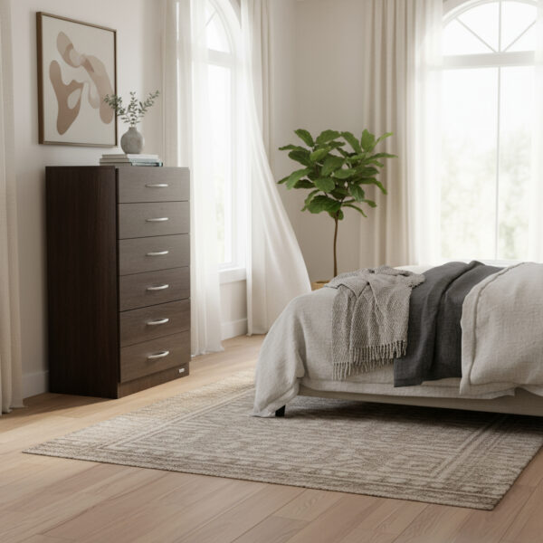 Chiffonier Cajonera 6 Cajones Correderas Metalicas Cod. 920