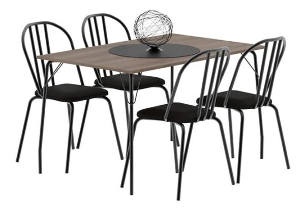 D_610252-MLA49524012968_032022-F.jpg Mesa Cocina Comedor Brooklyn 140 X 82- Melamina. Base Caño