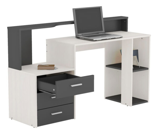 Escritorio Organizador Con 3 Cajones 150 X 90 X 45- Oes 107