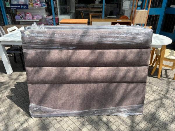 Respaldo P- Sommier Tapizado Baston Horizontal 160 X 120