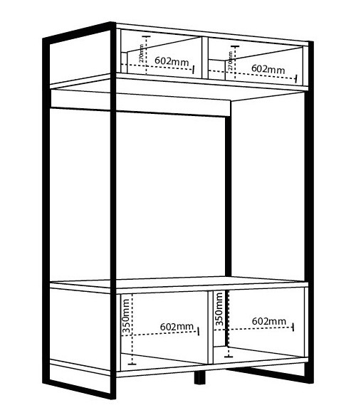 Rack Modular Para Tv 50 Pulgadas. Puertas. Estantes- Dst 06