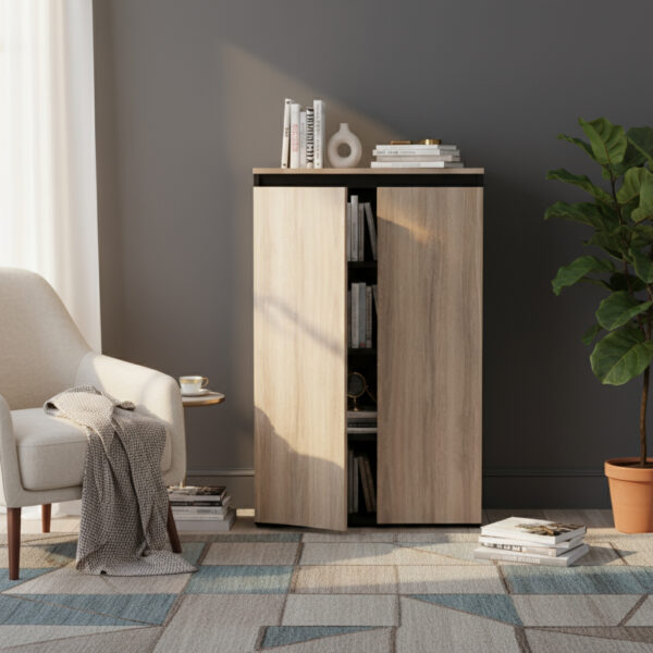 D_620708-MLA93327251559_092025-F.jpg Biblioteca Organizador Oficina 2 Puertas Cod. 7928 117 X 71