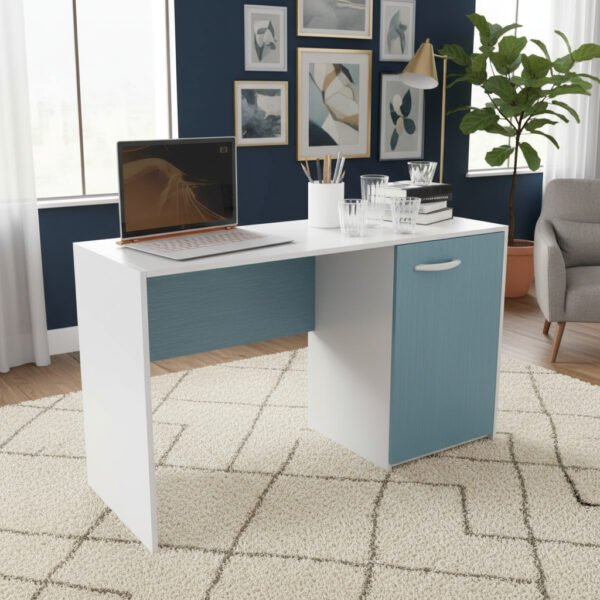 D_622192-MLA92916143858_092025-F.jpg Mesa Escritorio Infantil 1 Puerta- 120 X 45- Dlo 100