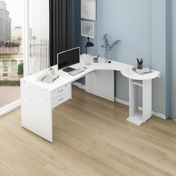 Escritorio En L, Puesto De Trabajo Derecho Cod. 913 Modern