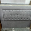 D_624726-MLA78092521825_072024-F.jpg Respaldo P- Sommier Tapizado Capitone 160 X 120- Color Gris
