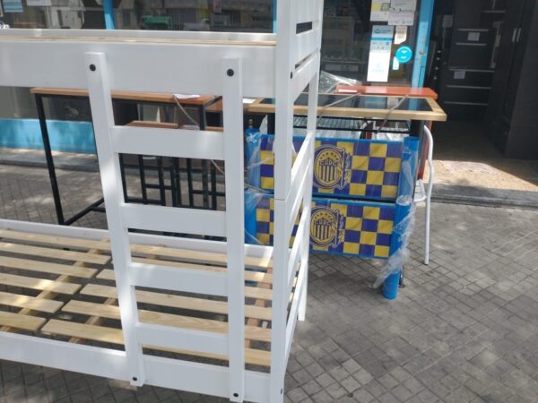 Cama Cucheta Desmontable Pino Lustrado Cod. 201 Pacifico