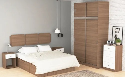 Placard 1,40 Mts. 2 Puertas Corredizas Con Baulera. Dakar