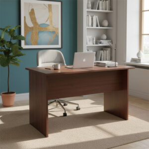 Escritorio Muebles Orlandi Sin Cajón 90 Cm X 59 Cm Wengue