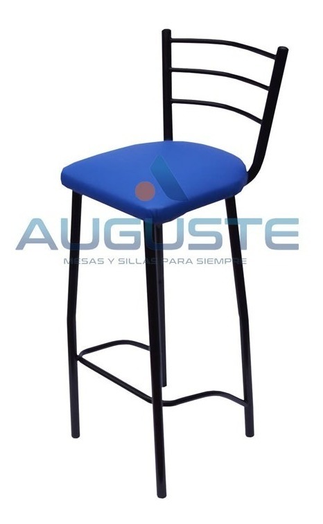 D_635287-MLA31586662046_072019-F.jpg Taburete Banqueta Alta Con Respaldo De Caño.