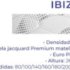 Conjunto Sommier- Base + Colchon Ibiza 140- 26- Tela Jackard