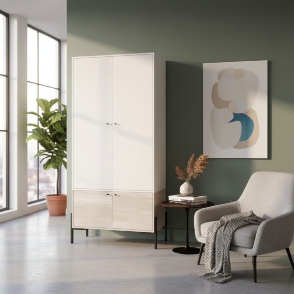 D_639253-MLA93264042259_092025-F.jpg Estanteria Organizador 4 Puertas, 183 X 90 Cod. 4254