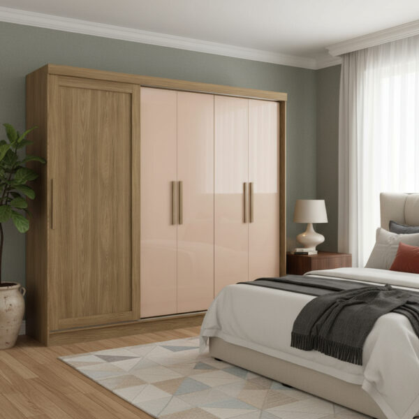 Ropero 5 Puertas 4 Cajones 218 X 245 X 56- N 564