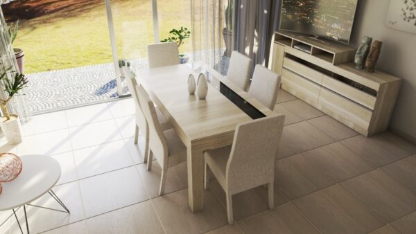 D_640103-MLA43644867498_102020-F.jpg Mesa Cocina Comedor Benicio Con Vidrio. Helsinky 180 X 90