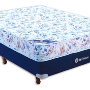 Conjunto Sommier Espuma Sueño Esp 140 X 190. Cinco Estrellas