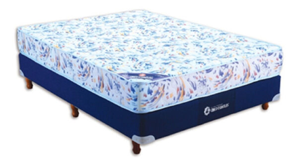 Conjunto Sommier Espuma Sueño Esp 140 X 190. Cinco Estrellas