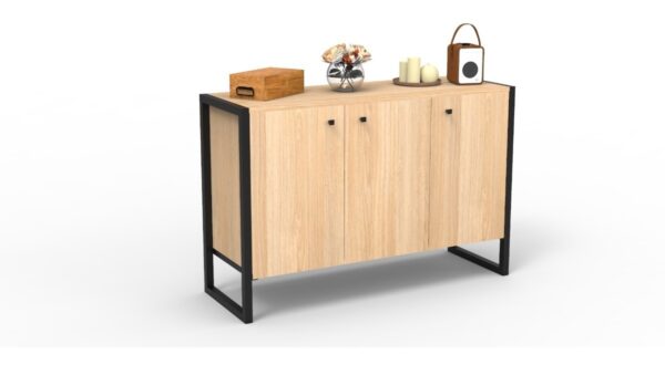 Bahiut Vajillero Buffet 120 - Estructura De Caño- Dst 11