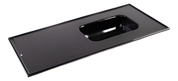 Mesada Marmol Sintetico Con Bacha Integral 120 X 53