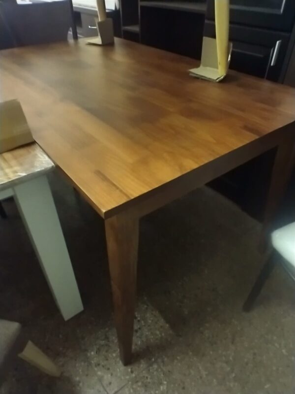 Mesa Cocina Comedor Escandinava. 120 X 80- Pino Lustrado