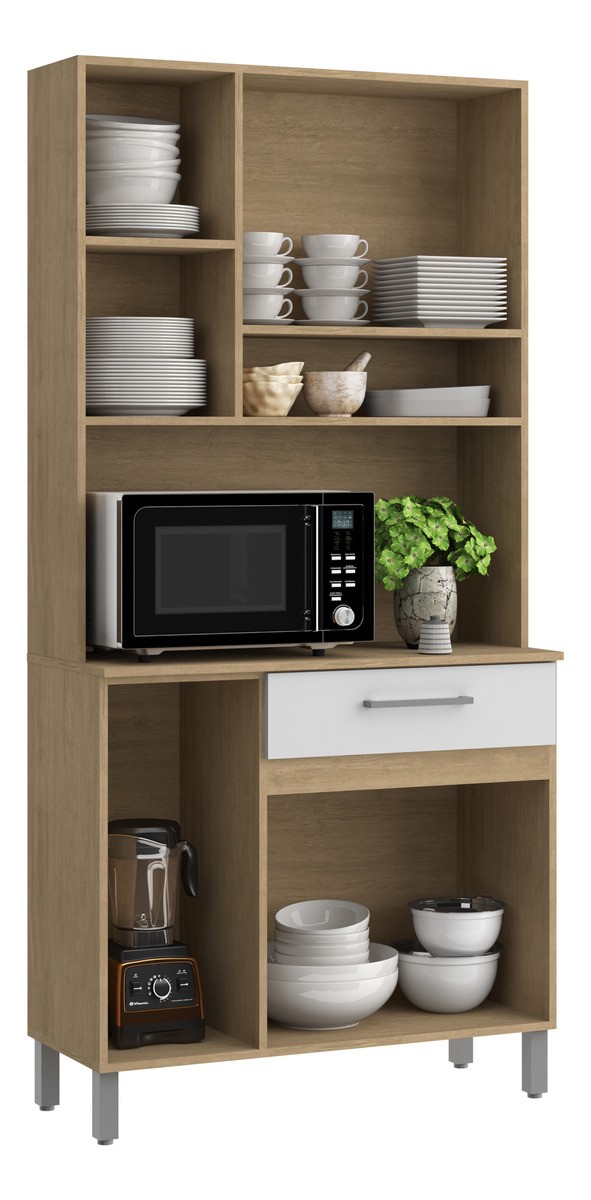 Kit De Cocina 90 Cm- 6 Puertas. 1 Cajon 609.001 Casa Mia