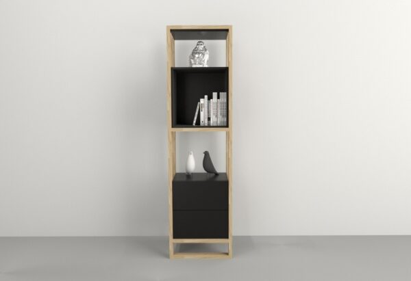 Columna Torre Organizador 173 X 48 X 38- 2 Cajones- Cod 4205