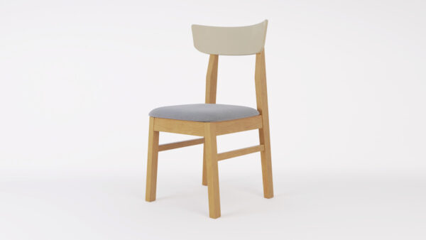 Juego De 6 Sillas Curvas Mediterraneo. Pino Lustrado Cod 140