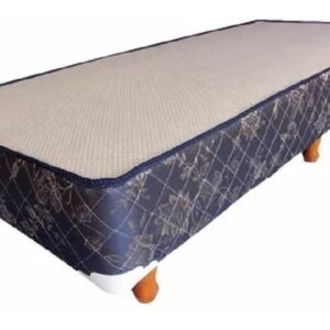 Box Base Cama Para Sommier 80-190- Con 6 Patas-