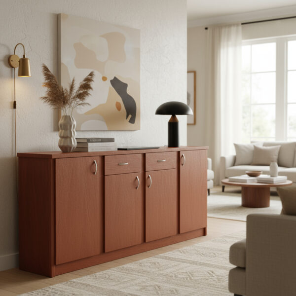 Bahiut Vajillero Melamina. 2.00 Mt Cod. 501