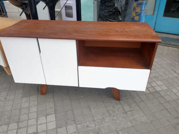 Rack Mesa Para Led 2 Puertas, 1 Caj. Escandinava- Cod. 151