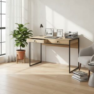 Escritorio Organizador Con 2 Cajones- 124 X 82 X 60- Eci 120