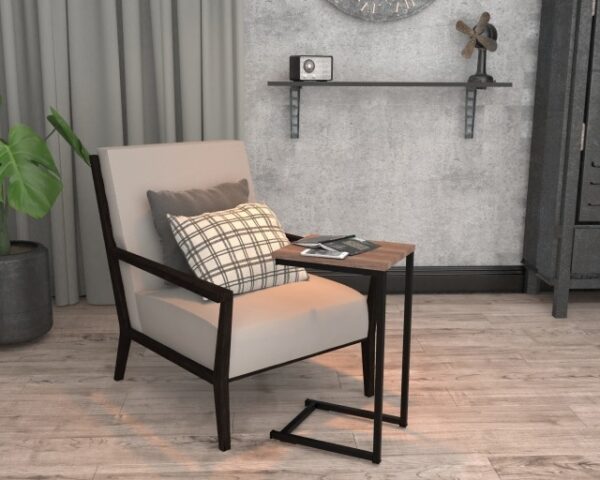 Mesa De Arrime. Brooklyn - Mab030- Melamina- Caño