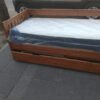 Divan Cama Con Carro Cama Mediterraneo Cod. 110 Pino Lustra