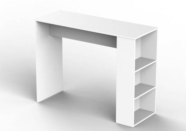 D_661300-MLA48382075714_112021-F.jpg Mesa Barra Tipo Desayunador Con Estantes 120 X 91 X 44 Dec12