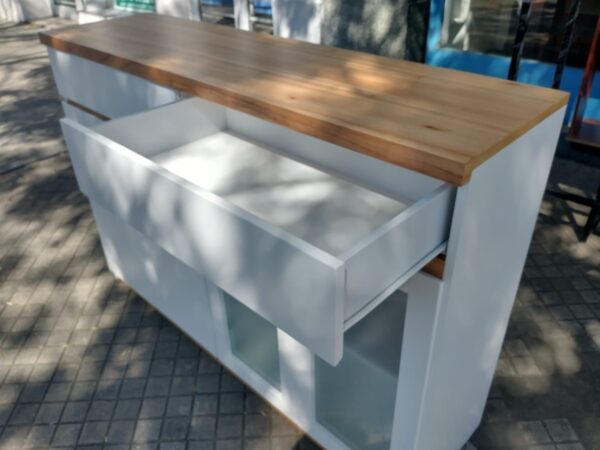 D_664502-MLA49876525184_052022-F.jpg Bahiut Vajillero Organizador- 4 Puertas- 2 Cajones 140-90-40