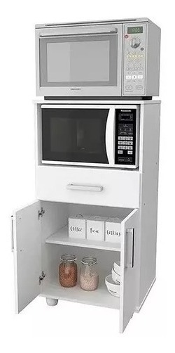 D_665712-MLA54292694424_032023-F.jpg Mueble Porta Microondas Y Grill 110 X 57 Blanco 10159