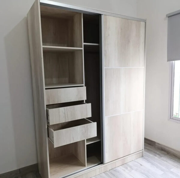 Ropero Placard Organizador 2 Puertas 2 Caj 150 X 205 Cod 642