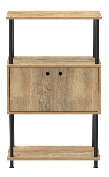 D_668809-MLA47166383779_082021-F.jpg Biblioteca Estanteria 3 Estantes, 2 Puertas. 112 X 68 M 06