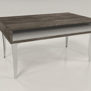 D_669930-MLA72165978469_102023-F.jpg Mesa De Living Luar- Elevable- Patas Cromadas- 90 X 56