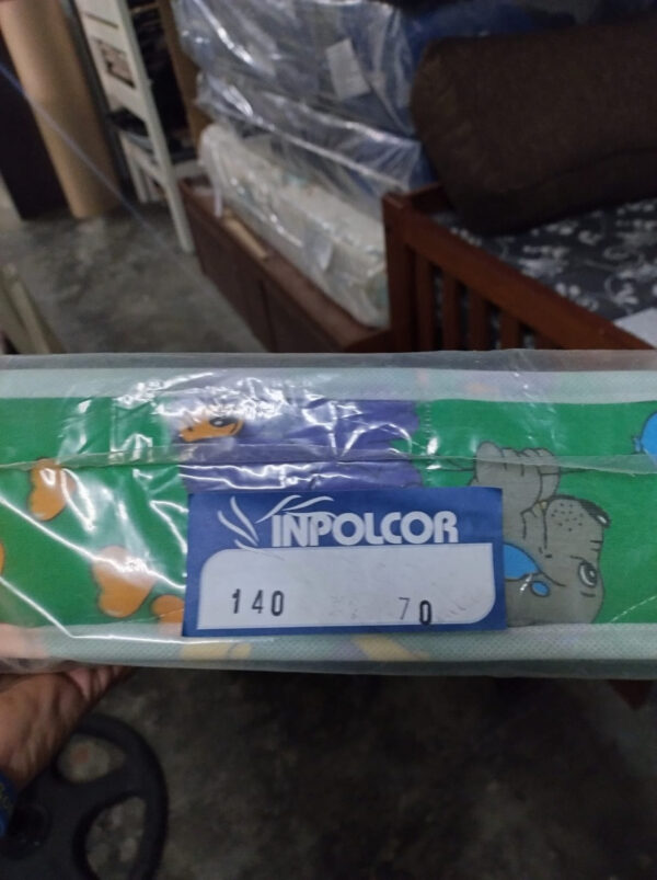 Colchón Cuna Infantil 140 X 70 X 10. Tela Sabana Matelasse