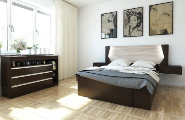 Base Box Con 4 Cajones 2 Puertas. Extensible De 140 A 200