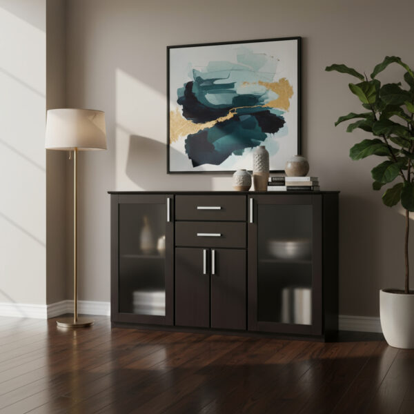 Bahiut Vajillero Corpus- 4 Puertas, 2 Cajones 155 Cm Cod 329